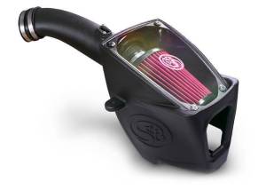 S&B - S&B Cold Air Intake Kit for Ford (2011-16) F-250/F-350/F-450/F-550 6.7L Power Stroke (Cotton Cleanable, Red) - Image 1