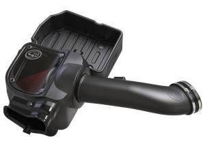S&B - S&B Cold Air Intake Kit for Ford (2017-19) 6.7L Power Stroke (Cotton Cleanable, Red) - Image 1