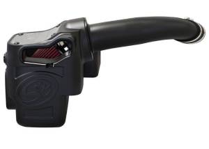 S&B - S&B Cold Air Intake Kit for Ford (2017-19) 6.7L Power Stroke (Cotton Cleanable, Red) - Image 2