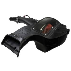 S&B - S&B Cold Air Intake Kit for Ford (2018-21) F-150 3.0L Power Stroke (Cotton Cleanable, Red) - Image 1
