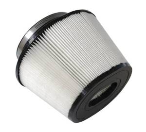S&B - S&B Intake Replacement Air Filter for Ford (2008-10) F-250/F-350 6.4L Diesel w/ Oval Flange (Dry Extendable, White) - Image 1