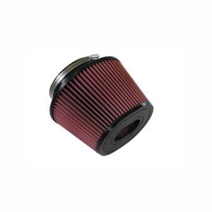 S&B - S&B Intake Replacement Air Filter for Ford (2008-10) 6.4L F-250/F-350 Diesel w/ Oval Flange (Cotton Cleanable, Red) - Image 1
