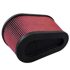 S&B - S&B Intake Replacement Filter for Chevy/GMC (2020-25) 2500/3500 6.6L L5P, Diesel / Chevy/GMC (2020-25) 2500/3500 6.6L, Gas (Cotton Cleanable, Red) - Image 4