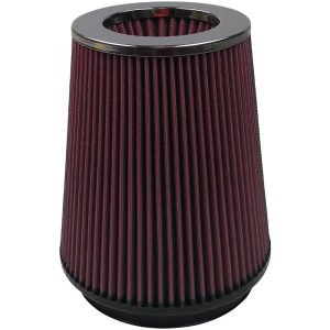 S&B - S&B Intake Replacement Filter for Ford (1997-02) F-150/F-250/Lincoln/Expedition/Navigator, (Cotton Cleanable, Red) - Image 1