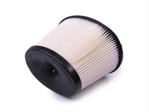 S&B - S&B Intake Replacement Filter for Jeep (1997-06) Wrangler 4.0L / Ford (2010-25) Expedition/F-150/F-250/F-350 (Dry Extendable, White) - Image 1