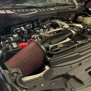 S&B - S&B Open Air Intake for Ford (2020-26) Super Duty 6.7L Power Stroke (Cotton Cleanable, Red) - Image 4