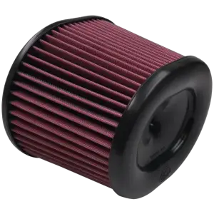 S&B - S&B Replacement Air Filter (5" Flange, 8.75"x10" Base, 8"x9.75" Top, 7" Height) Cotton Cleanable, Red - Image 5