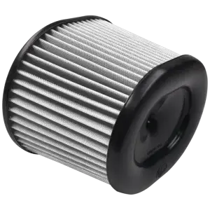 S&B - S&B Replacement Air Filter (5" Flange, 8.75"x10" Base, 8"x9.75" Top, 7" Height) Dry Extendable, White - Image 1