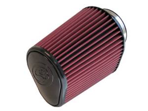 S&B - S&B Replacement Air Filter for Ford (1994-97) F-250/F-350 7.3L / (2011-26) F-250/F-350/F-450/F-550 6.7L, 7.3L Diesel (Cotton Cleanable, Red) - Image 2