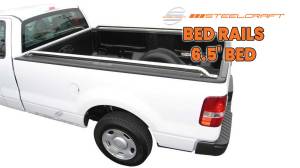 Steelcraft Bed Rails for Ford (1980-16) F-150/250 & (99-16) F-350/450/550 Regular Cab (Stainless)
