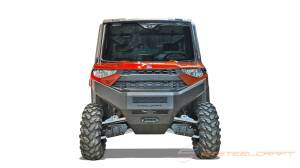 Steelcraft UTV Front Bumper Replacement for Polaris (2018-24) Ranger 1000 & Ranger XP 1000 (Fine Textured Black)