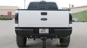Steelcraft Fortis Rear Bumper for Ford (1999-16) F-250/350/450/550 (Textured Black)