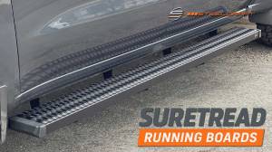 Steelcraft STX800 Running Boards for Ford (1999-16) F-250/350/450/550 Crew Cab (Black)