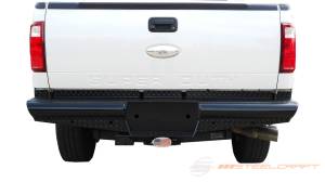 Steelcraft HD Rear Bumper Replacement for Ford (1999-16) F-250/350/450/550 (Black)