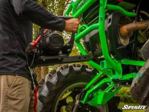 SuperATV - SuperATV 12,000 LB. Winch w/ 2" receiver winch mount plate (w/ Wireless Remote & Synthetic Rope) - Image 6
