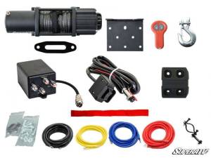 SuperATV - SuperATV 2500 Lb. UTV/ATV Winch (w/ Wireless Remote & Synthetic Rope) - Image 9