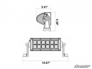 SuperATV - SuperATV 6" Combination Spot / Flood Light Bar (w/ Low Profile Bracket (Universal)) - Image 6