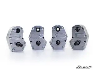 SuperATV - SuperATV 6" Portal Gear Lift for Can-Am (2012-18) Outlander (30% Gear Reduction, Billet Housing, w/ Existing SATV 6" Lift Kit Required) - Image 1