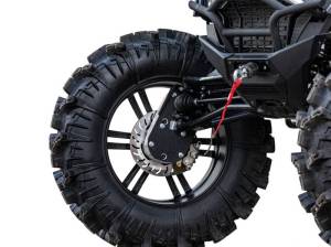 SuperATV 8" Portal Gear Lift for Polaris (2020-26) RZR PRO XP (Single Idler, w/out Big Lift Kit, Billet Housing, 45% Gear Reduction w/out Frame Stiffener)
