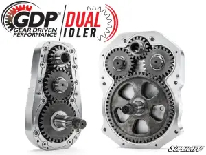 SuperATV - Superatv 8” GDP Portals for Polaris (2024-26) Ranger XD 1500 (Single Idler, 45% Gear Reduction, Cast Housing, Use Existing Frame Stiffener) - Image 3