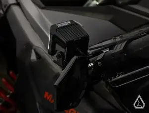 SuperATV - SuperATV Assault Industries 3" LED Pod Lights for Can-Am (2017-24) Maverick X3 / Polaris (2008-24) RZR (Amber + White Lights) - Image 9
