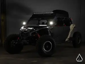 SuperATV - SuperATV Assault Industries 3" LED Pod Lights for Can-Am (2017-24) Maverick X3 / Polaris (2008-24) RZR (White Lights) - Image 7