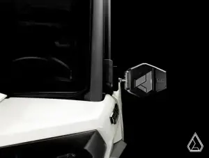 SuperATV - SuperATV Assault Industries Aviator UTV Side Mirrors for Can-Am (2016-26) Defender (Pro-Fit Clamp) - Image 2