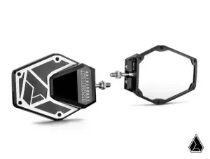 SuperATV - SuperATV Assault Industries B2C Convex Side Mirrors for Can-Am (2016-26) Defender (Pro-Fit Clamp) - Image 1