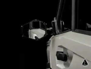 SuperATV - SuperATV Assault Industries B2C Convex Side Mirrors for Can-Am (2022-26) Defender (Defender Factory Door Mount (See Fitment)) - Image 4