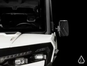 SuperATV - SuperATV Assault Industries Explorer Series UTV Side Mirrors for Can-Am (2016-26) Defender (Pro-Fit Clamp) - Image 2