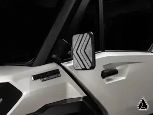 SuperATV - SuperATV Assault Industries Explorer Series UTV Side Mirrors for Can-Am (2016-26) Defender (Pro-Fit Clamp) - Image 4