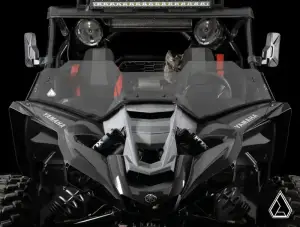 SuperATV - SuperATV Assault Industries Half Windshield Yamaha (2016-24) YXZ - Image 4