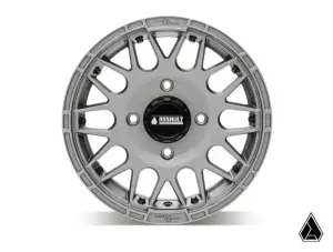 SuperATV - SuperATV Assault Industries Hellfire Wheels w/ Innerlock Technology for Polaris (2022-26) RZR Pro R / RZR Turbo R, 5/4.5 Bolt Pattern, 7" Wheel Width (Matte Titanium) - Image 7