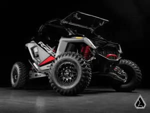 SuperATV - SuperATV Assault Industries Hellfire Wheels w/ Innerlock Technology for Polaris (2022-26) RZR Pro R / RZR Turbo R, 5/4.5 Bolt Pattern, 7" Wheel Width (Satin Black) - Image 6