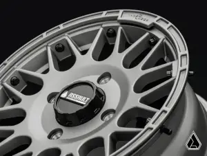SuperATV - SuperATV Assault Industries Hellfire Wheels with Innerlock Technology for Polaris (2022-26) RZR Pro R/4, Turbo R/4, 15" Wheels, 10" wide, 5/4.5 (Matte Titanium) - Image 8