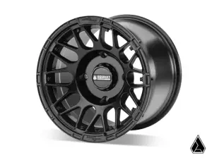 SuperATV - SuperATV Assault Industries Hellfire Wheels with Innerlock Technology for Polaris (2022-26) RZR Pro R/4, Turbo R/4, 15" Wheels, 10" wide, 5/4.5 (Matte Titanium) - Image 9