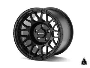 SuperATV - SuperATV Assault Industries Hellfire Wheels with Innerlock Technology for Polaris (2022-26) RZR Pro R/4, Turbo R/4, 5/4.5 Bolt Pattern, 10" Wheel Width, (Satin Black) - Image 3