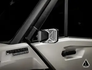 SuperATV - SuperATV Assault Industries Phantom Convex Side Mirror for Can-Am (2022-26) Defender (Defender Factory Door Mount (See Fitment)) - Image 3