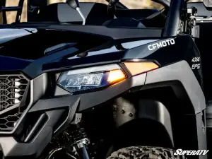 SuperATV - SuperATV Deluxe Self-Canceling Turn Signal Kit for CFMoto (2021-26) Uforce 600 (12" LED Strip Lights) - Image 6