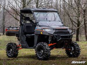SuperATV - SuperATV Flip Down Windshield for Polaris (2020-24) Ranger 1000 (Standard Polycarbonate - Clear) - Image 3