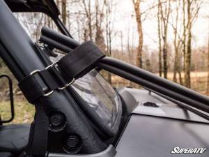 SuperATV - SuperATV Flip Down Windshield for Polaris (2020-24) Ranger 1000 (Standard Polycarbonate - Clear) - Image 8