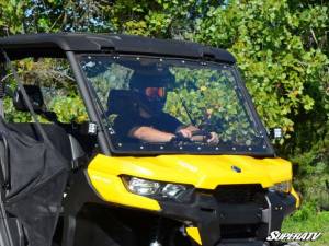 SuperATV - SuperATV Flip Windshield for Can-Am (2016-26) Defender HD10 - Image 6