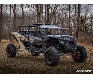 SuperATV - SuperATV Flip Windshield for Can-Am (2017-26) Maverick X3 (Scratch Resistant Polycarbonate - Clear) - Image 7