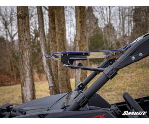 SuperATV - SuperATV Flip Windshield for Can-Am (2017-26) Maverick X3 (Standard Polycarbonate - Clear) - Image 6