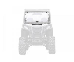 SuperATV - SuperATV Flip Windshield for Can-Am (2019-26) Maverick Sport - Image 1