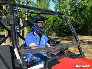 SuperATV - SuperATV Flip Windshield for Kymco (2015-18) UXV 450 - Image 6