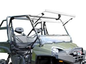 SuperATV - SuperATV Flip Windshield for Polaris (2010) Ranger 500 - Image 1