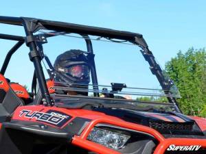 SuperATV - SuperATV Flip Windshield for Polaris (2016-18) RZR XP Turbo (w/ Ride Command) - Image 3