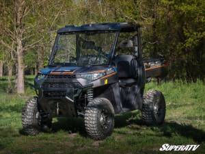 SuperATV - SuperATV Flip Windshield for Polaris (2017) Ranger XP 1000 (NorthStar Edition, Scratch Resistant Polycarbonate - Clear) - Image 2