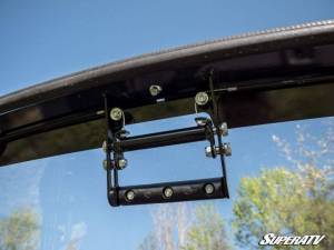 SuperATV - SuperATV Flip Windshield for Polaris (2017) Ranger XP 1000 (NorthStar Edition, Scratch Resistant Polycarbonate - Clear) - Image 7